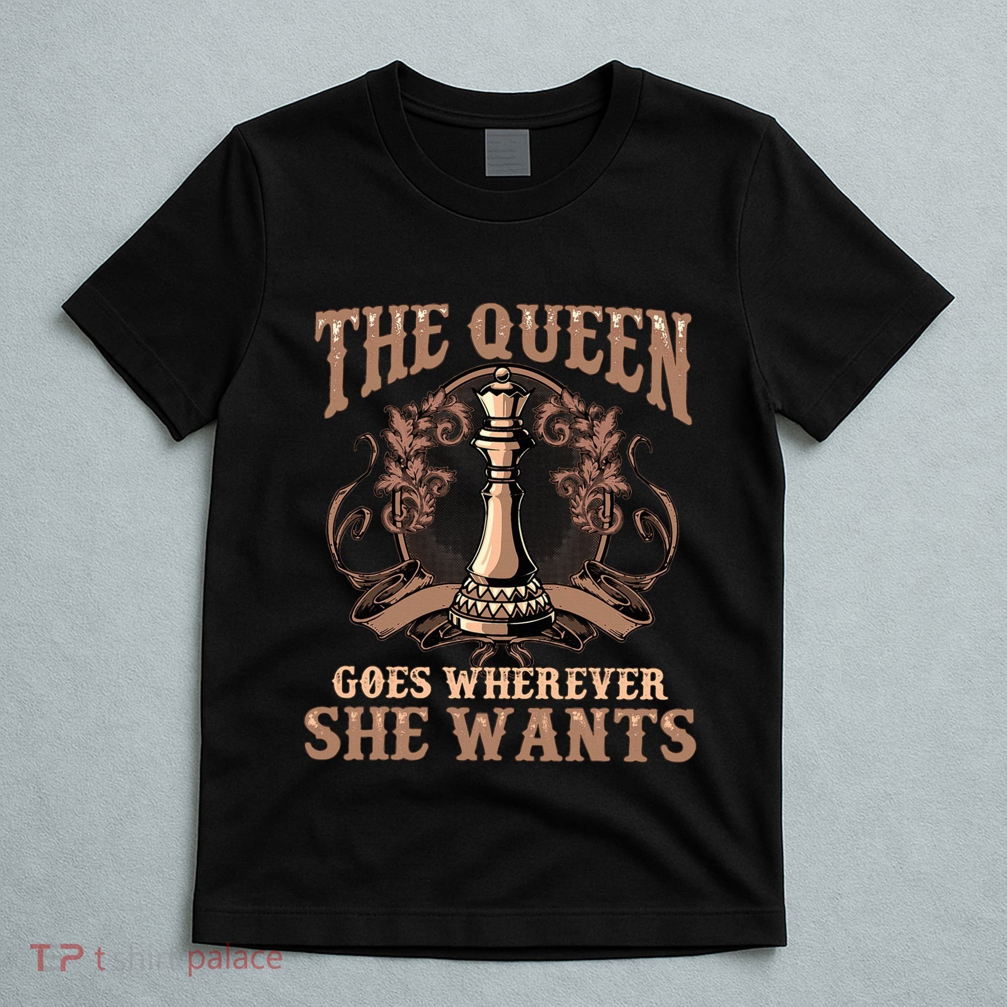 Unique Chess Art Chess Lover Chess Player T-Shirt