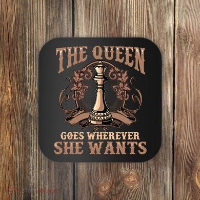 Unique Chess Art Chess Lover Chess Player Coaster