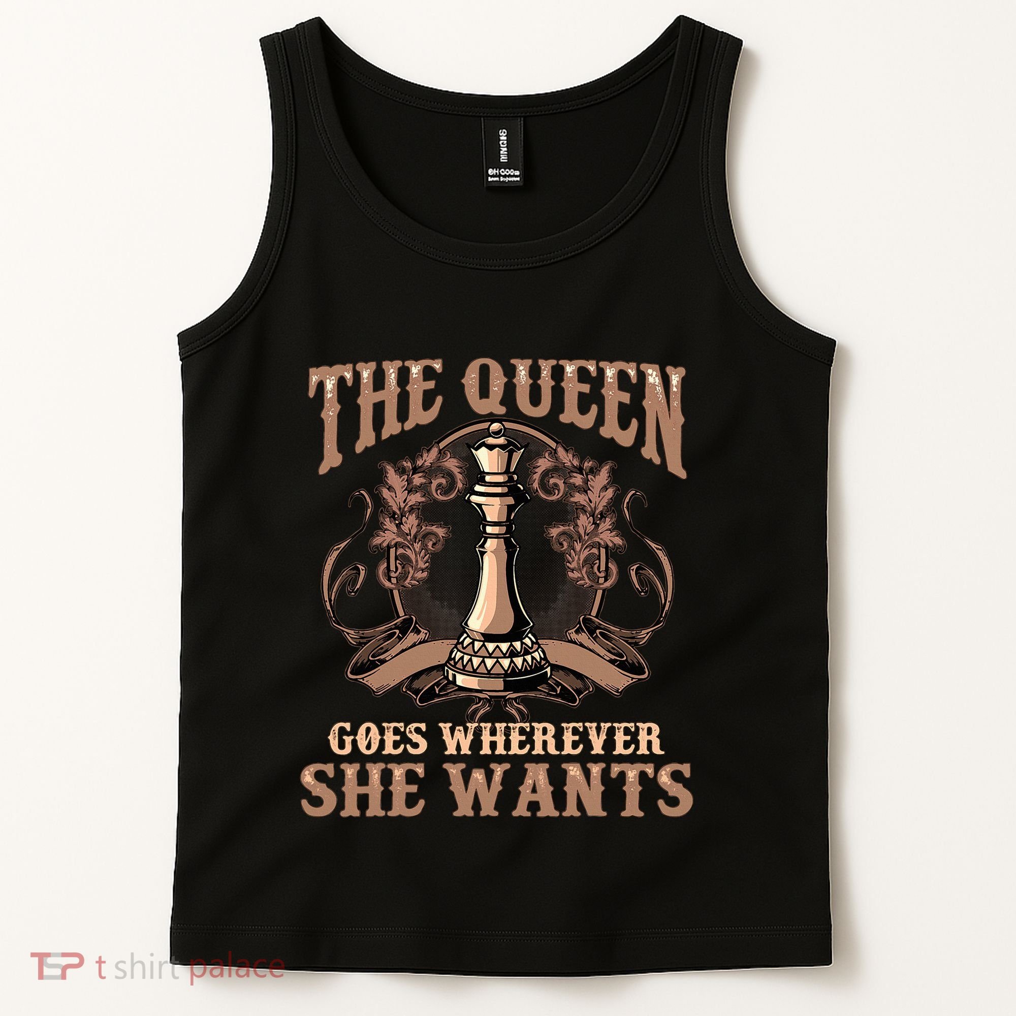 Unique Chess Art Chess Lover Chess Player Tank Top
