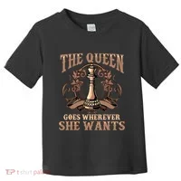 Unique Chess Art Chess Lover Chess Player Toddler T-Shirt thumb 0