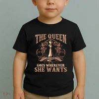 Unique Chess Art Chess Lover Chess Player Toddler T-Shirt thumb 2