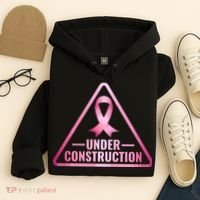 Under Construction Breast Cancer Awareness Hoodie thumb 4