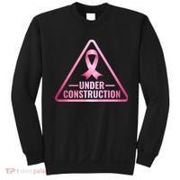 Under Construction Breast Cancer Awareness Sweatshirt thumb 0