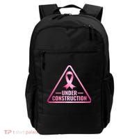 Under Construction Breast Cancer Awareness Backpack thumb 0