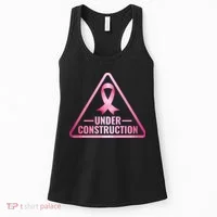 Under Construction Breast Cancer Awareness Women's Tank Top thumb 0