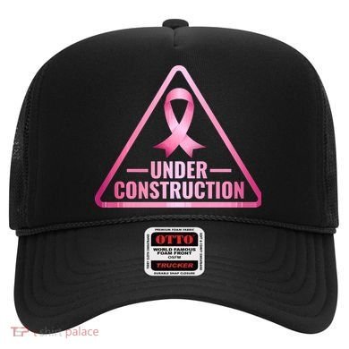 Under Construction Breast Cancer Awareness Hat