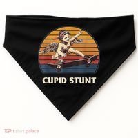 Unhinged Cringe Cupid Stunt USA-Made Doggie Bandana thumb 0