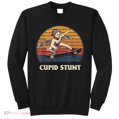 Unhinged Cringe Cupid Stunt Sweatshirt