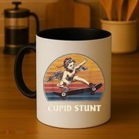 Unhinged Cringe Cupid Stunt Coffee Mug thumb 4