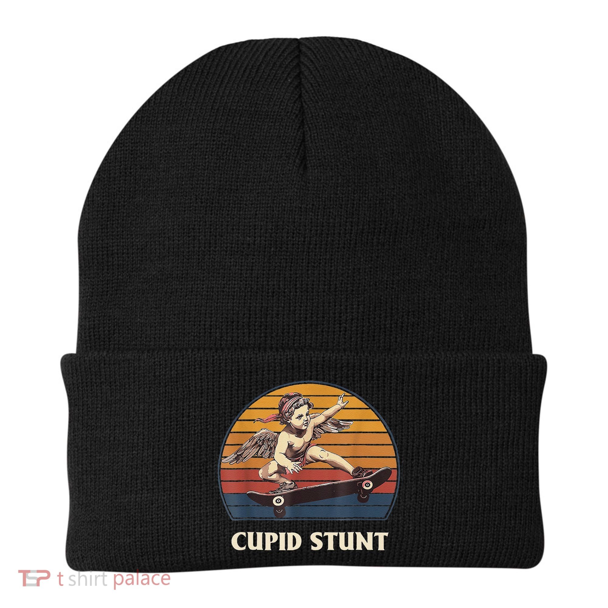 Unhinged Cringe Cupid Stunt Beanie