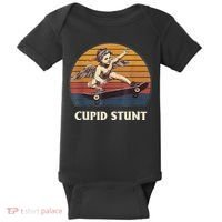 Unhinged Cringe Cupid Stunt Baby Bodysuit thumb 0