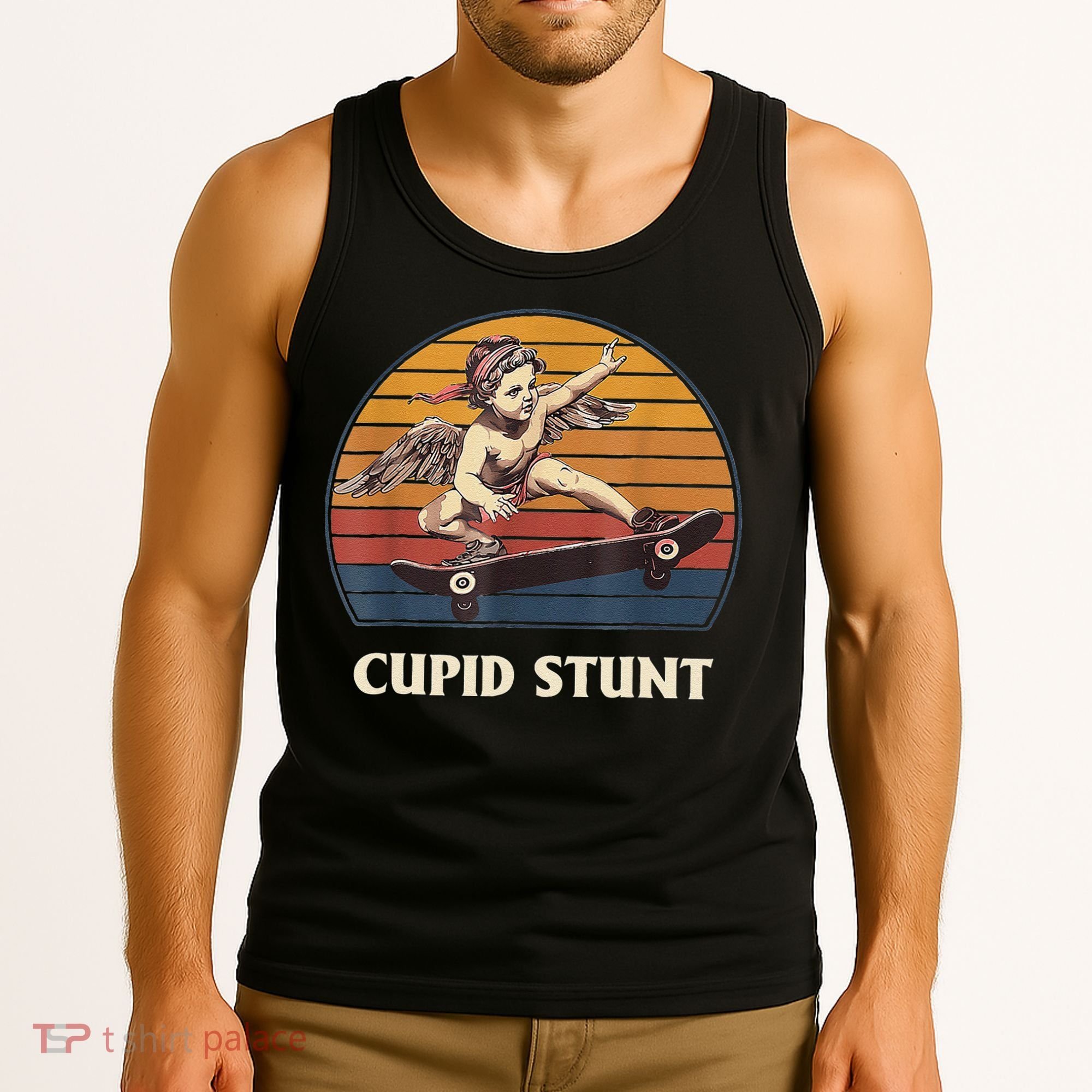 Unhinged Cringe Cupid Stunt Tank Top