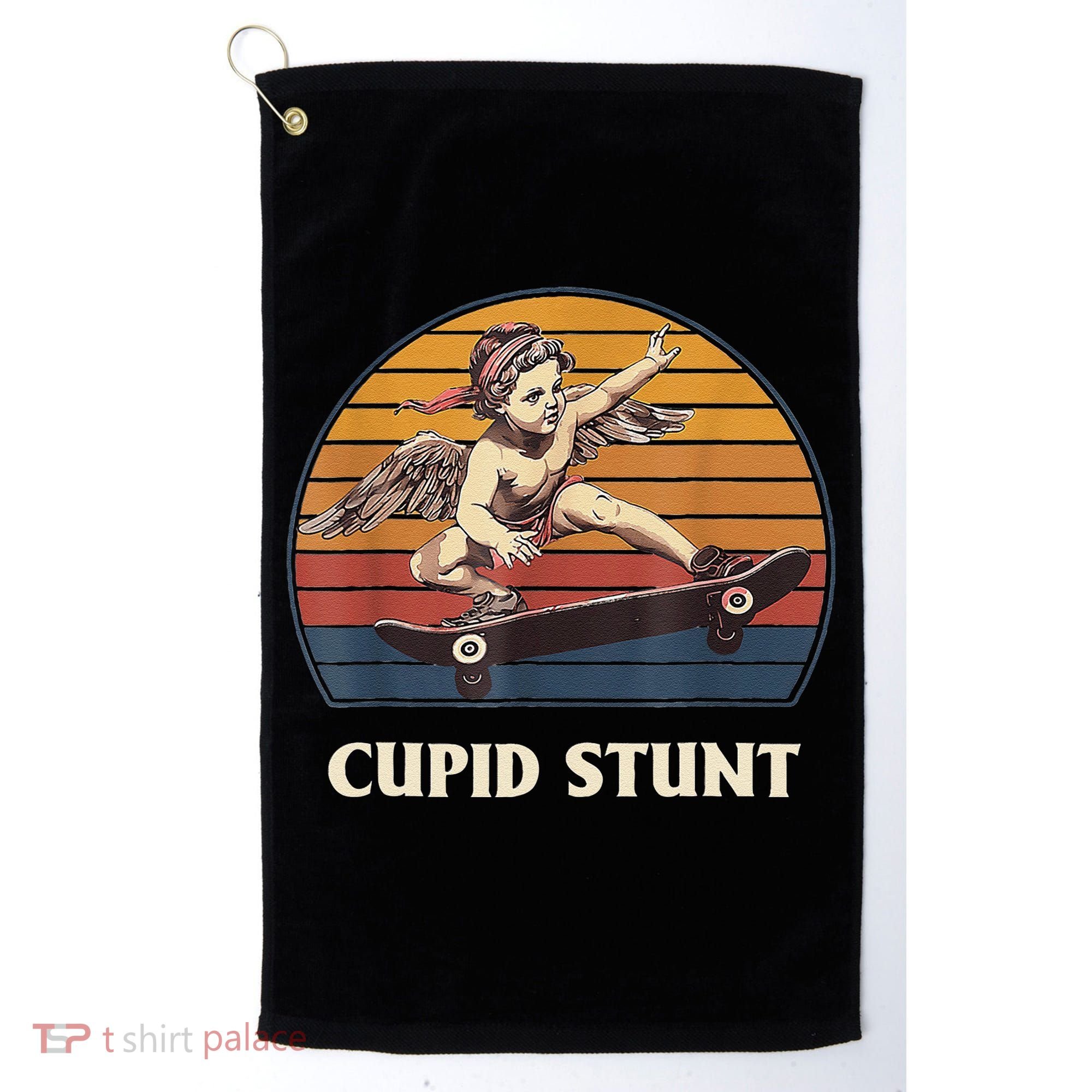 Unhinged Cringe Cupid Stunt Golf Towel