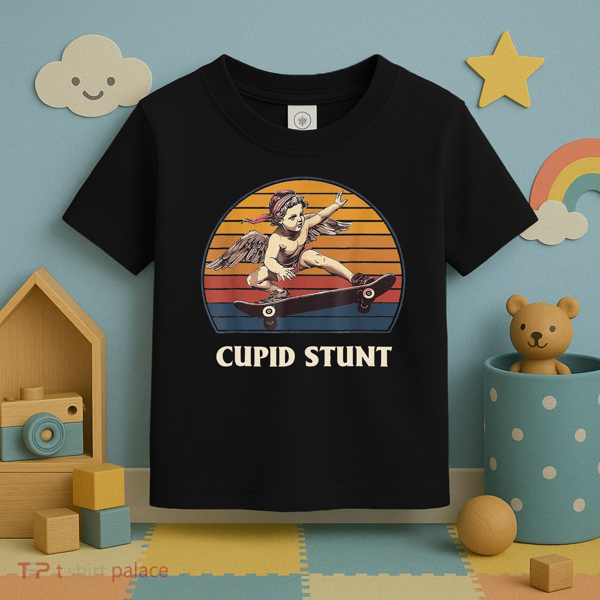 Unhinged Cringe Cupid Stunt Toddler T-Shirt