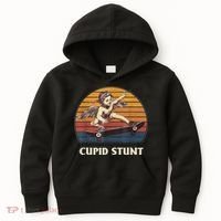 Unhinged Cringe Cupid Stunt Kids Hoodie thumb 0