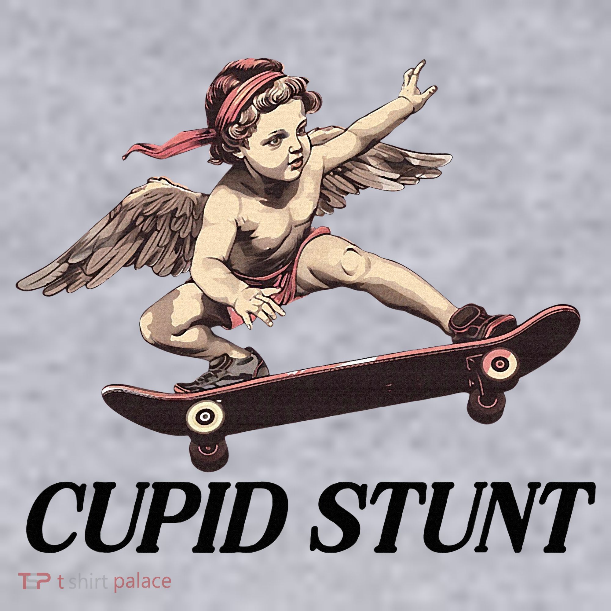 Unhinged Cringe Cupid Stunt Funny Inappropriate Embarrassing Women's Sweatshirt