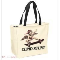 Unhinged Cringe Cupid Stunt Funny Inappropriate Embarrassing Tote Bag thumb 2