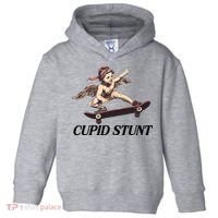 Unhinged Cringe Cupid Stunt Funny Inappropriate Embarrassing Toddler Hoodie thumb 0