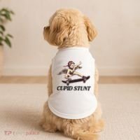 Unhinged Cringe Cupid Stunt Funny Inappropriate Embarrassing Doggie Tank thumb 2