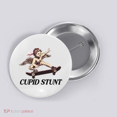 Unhinged Cringe Cupid Stunt Funny Inappropriate Embarrassing Button