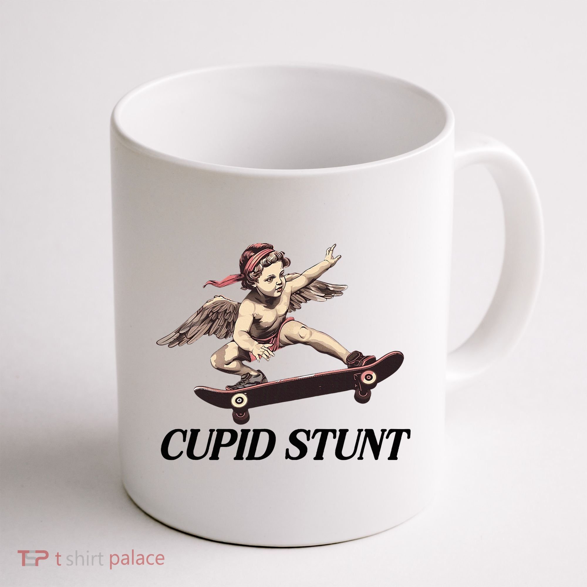 Unhinged Cringe Cupid Stunt Funny Inappropriate Embarrassing Coffee Mug