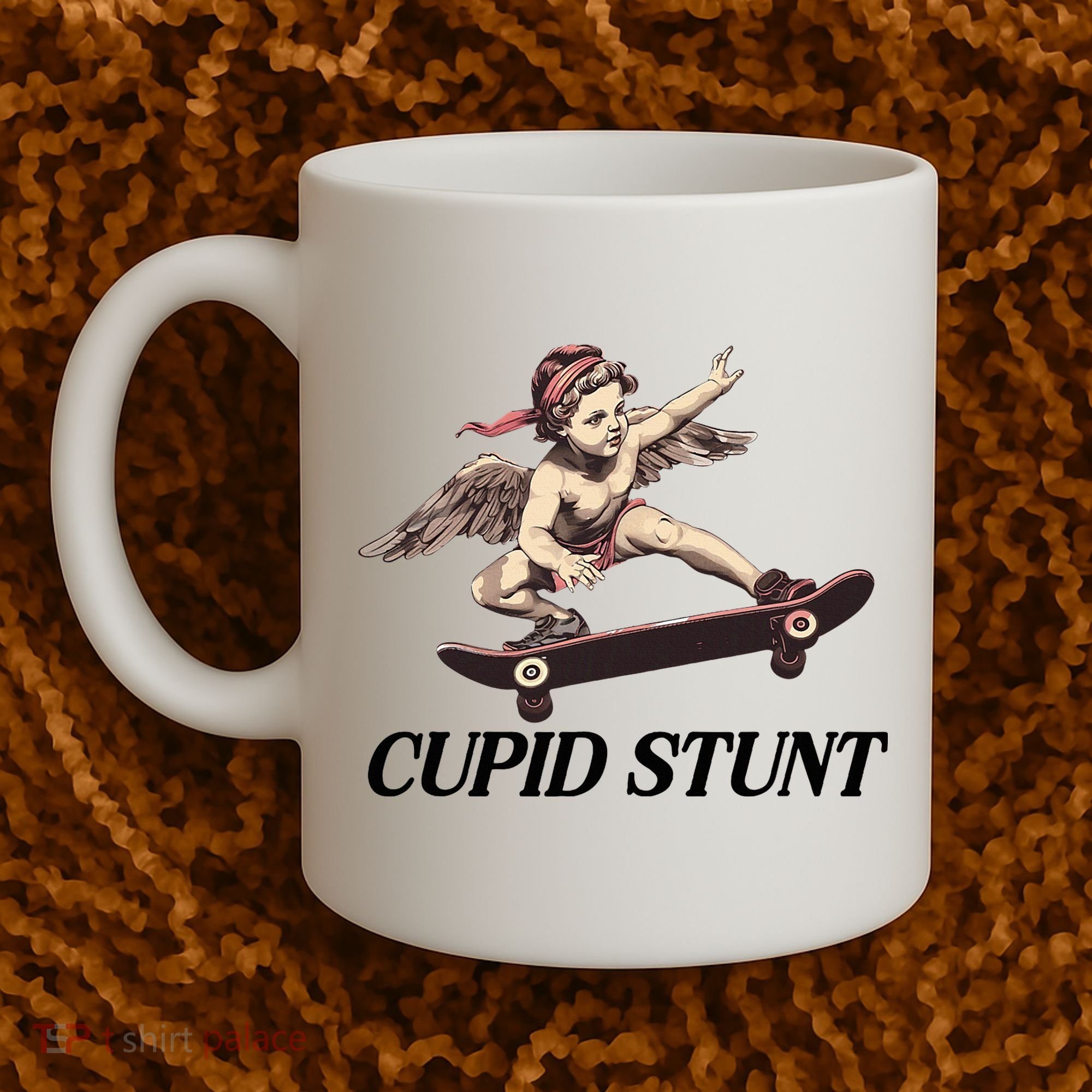 Unhinged Cringe Cupid Stunt Funny Inappropriate Embarrassing Coffee Mug