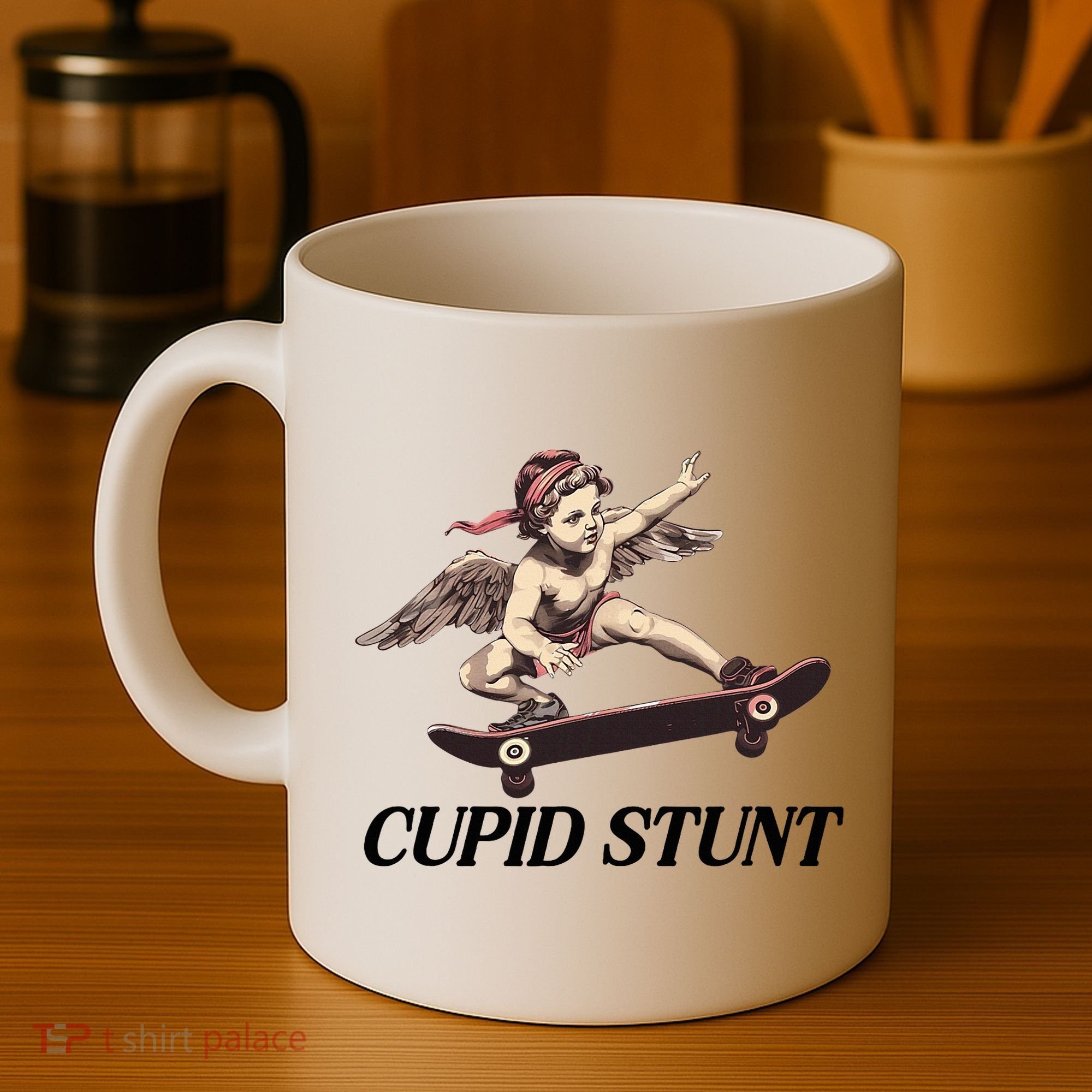 Unhinged Cringe Cupid Stunt Funny Inappropriate Embarrassing Coffee Mug