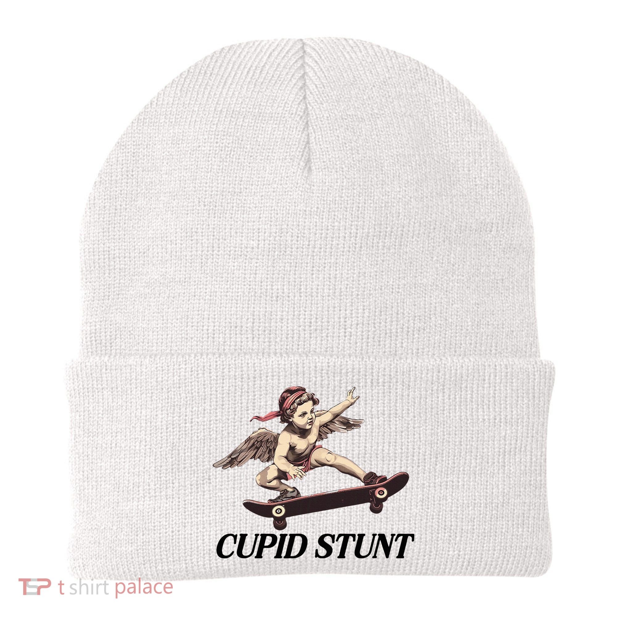 Unhinged Cringe Cupid Stunt Funny Inappropriate Embarrassing Beanie