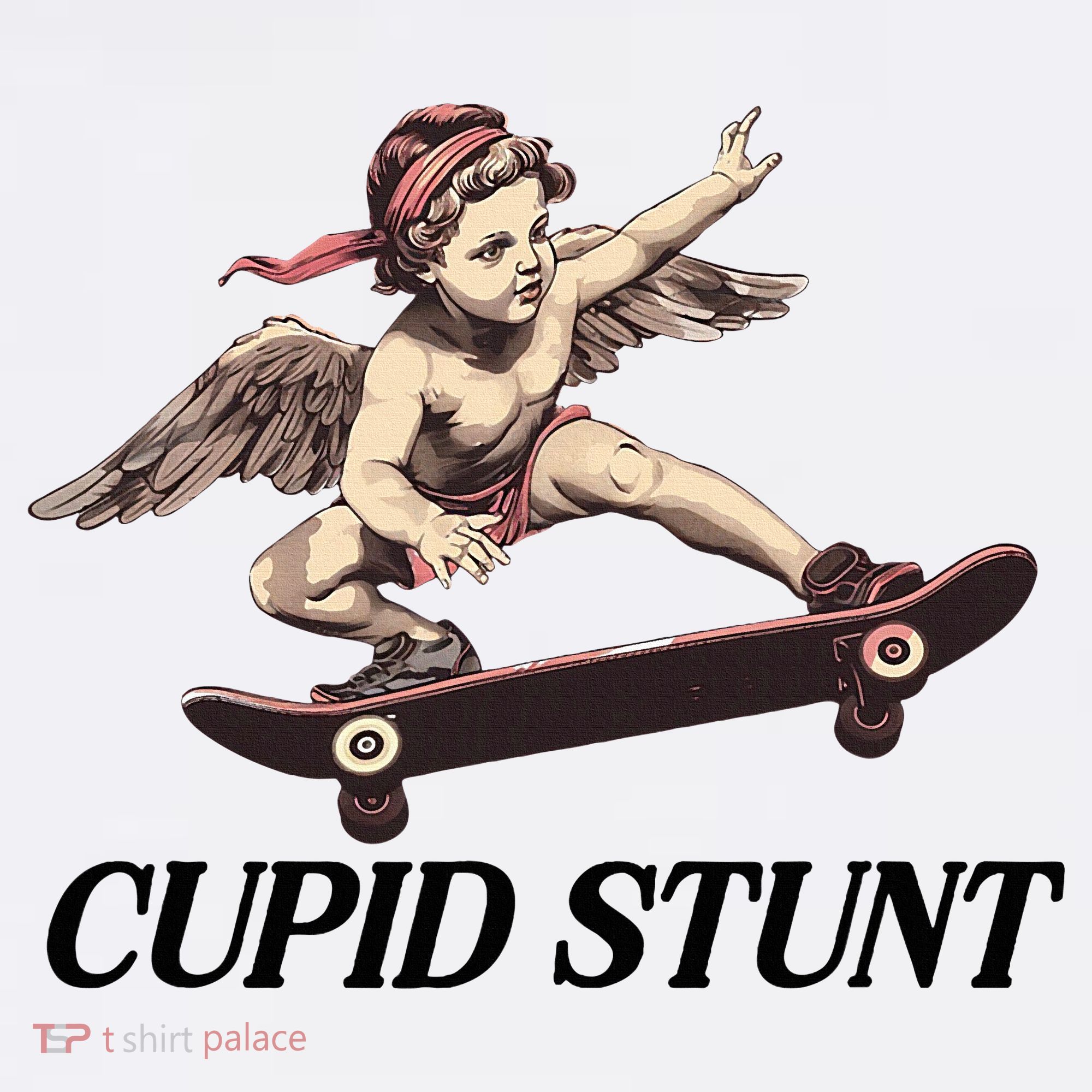 Unhinged Cringe Cupid Stunt Funny Inappropriate Embarrassing Women's Tank Top