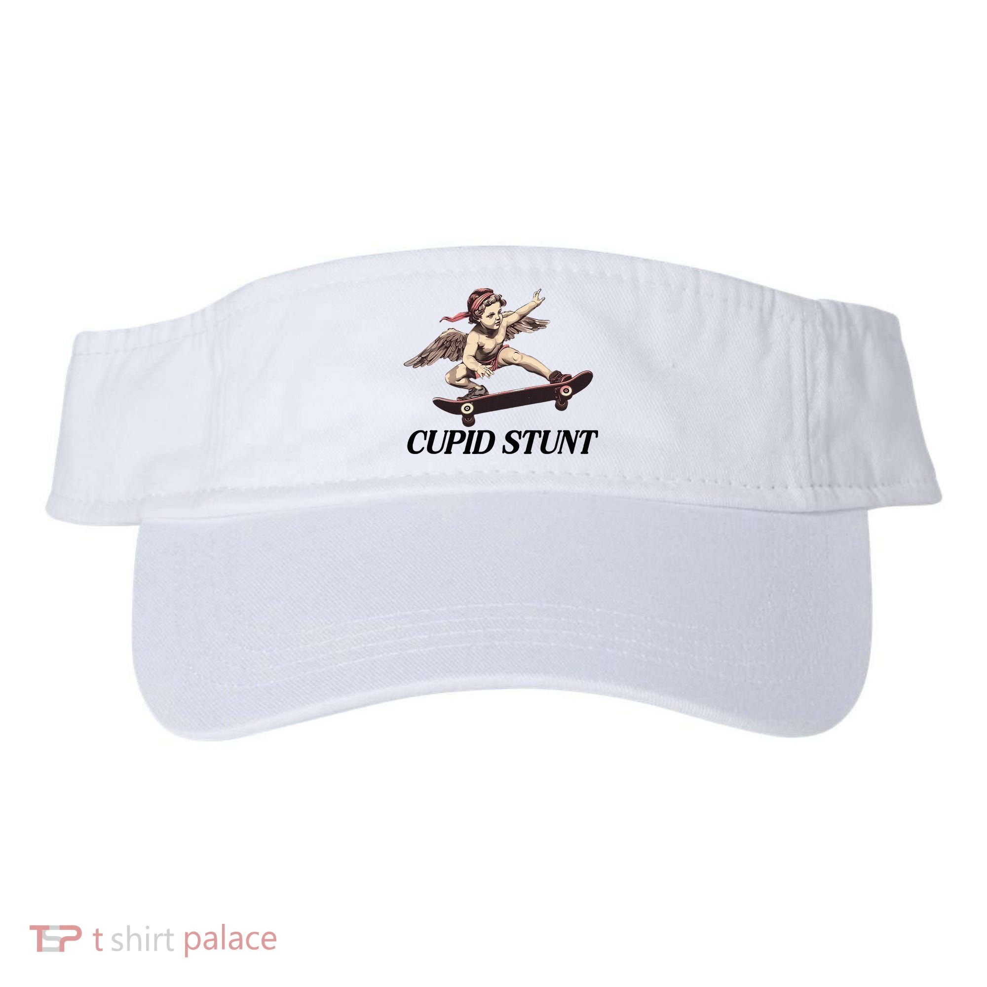 Unhinged Cringe Cupid Stunt Funny Inappropriate Embarrassing Visor