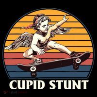 Unhinged Cringe Cupid Stunt Women's Hoodie thumb 2