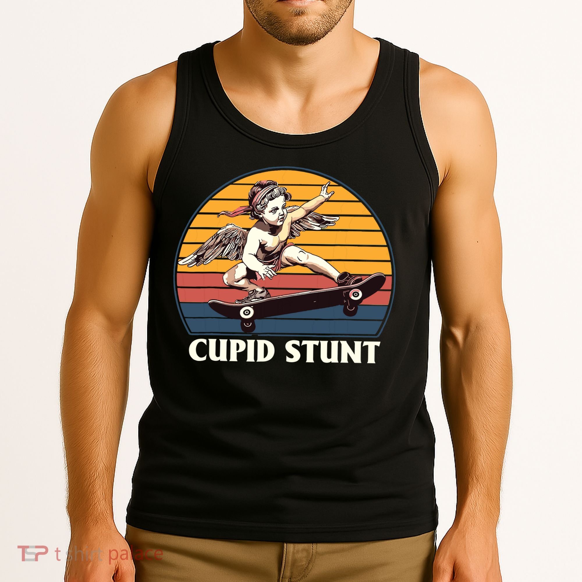 Unhinged Cringe Cupid Stunt Tank Top