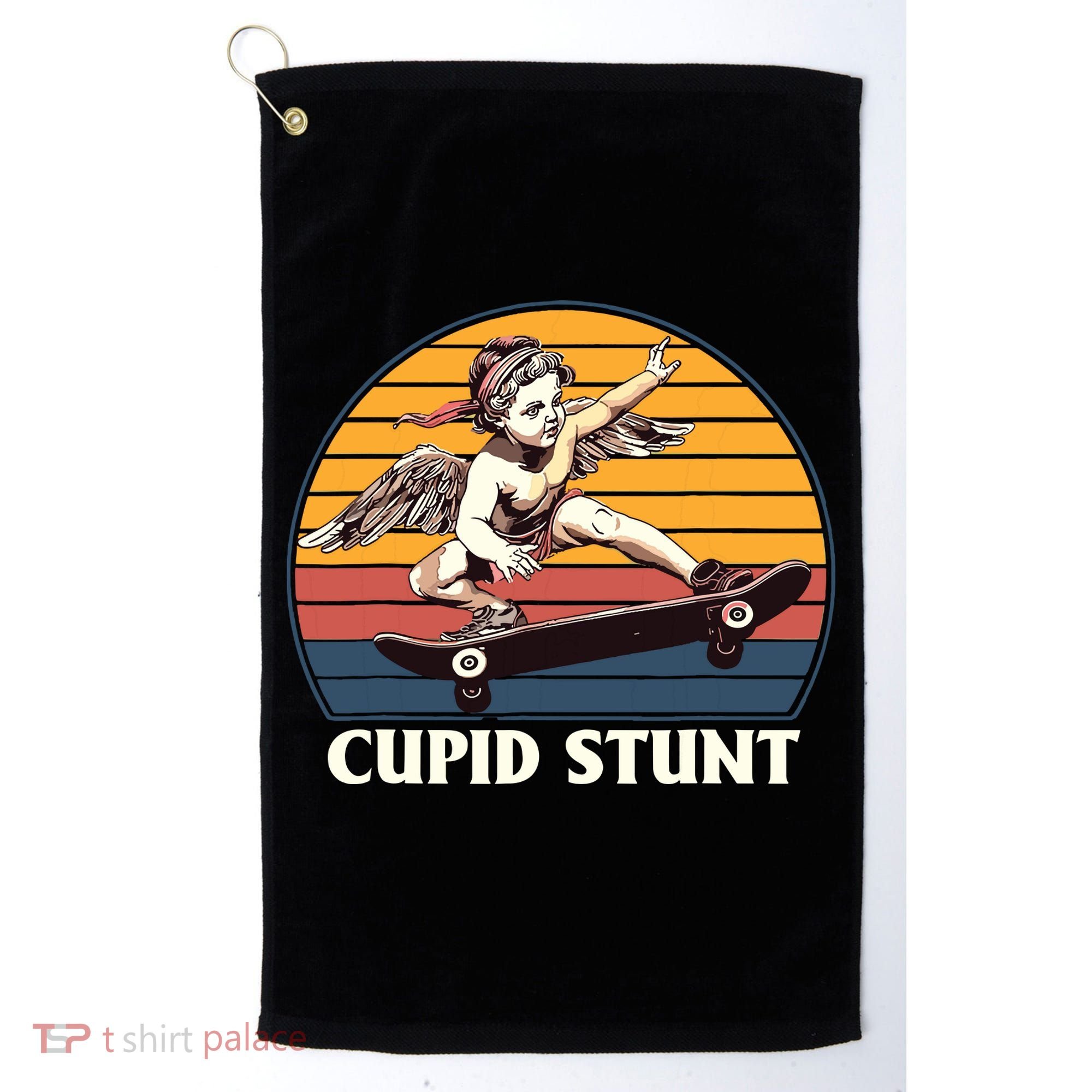 Unhinged Cringe Cupid Stunt Golf Towel