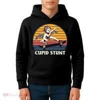 Unhinged Cringe Cupid Stunt Kids Hoodie thumb 4