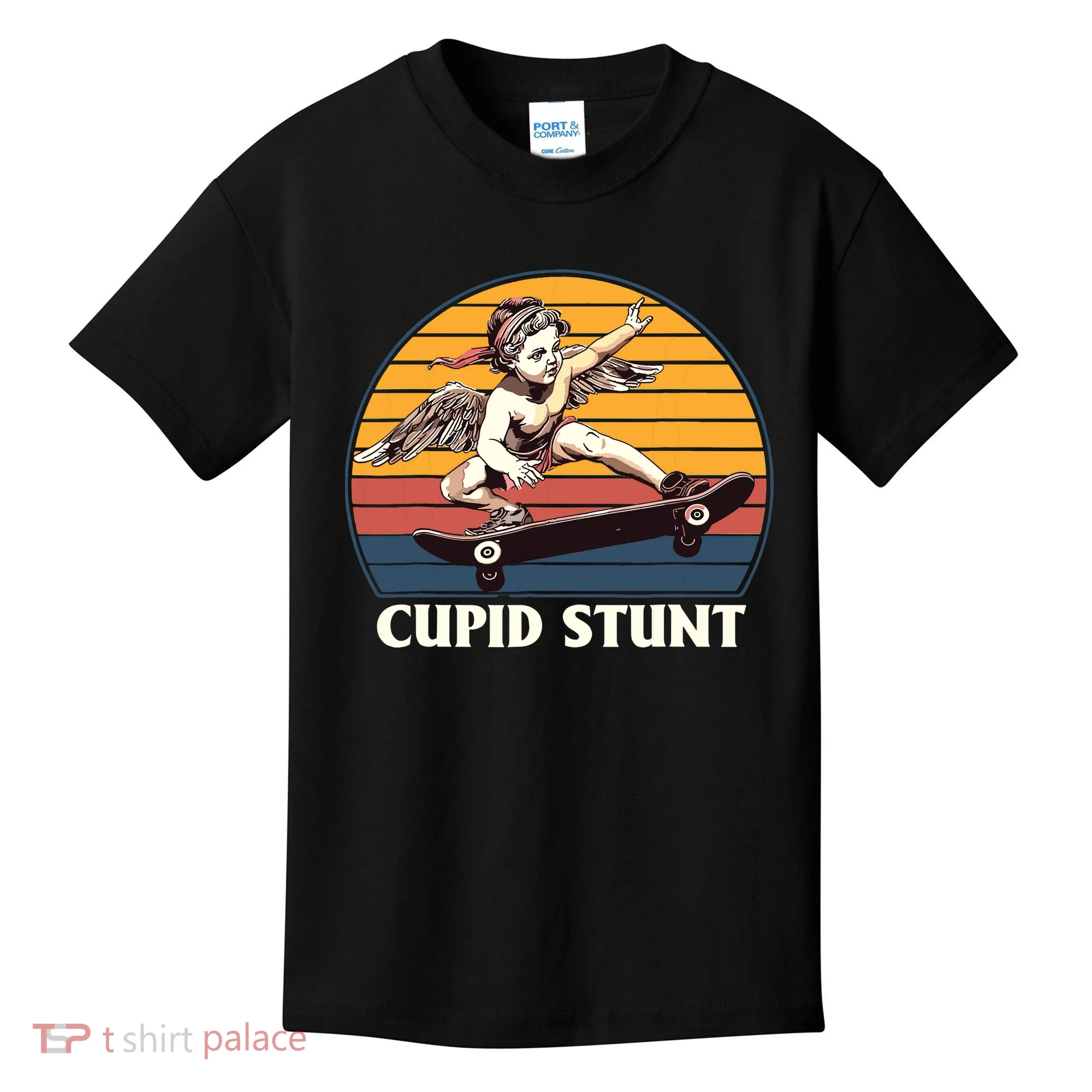 Unhinged Cringe Cupid Stunt Kids T-Shirt