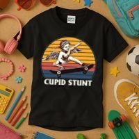 Unhinged Cringe Cupid Stunt Kids T-Shirt thumb 3