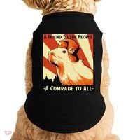 Ussr Communist Capybara Soviet A Friend To The People Doggie Tank thumb 0