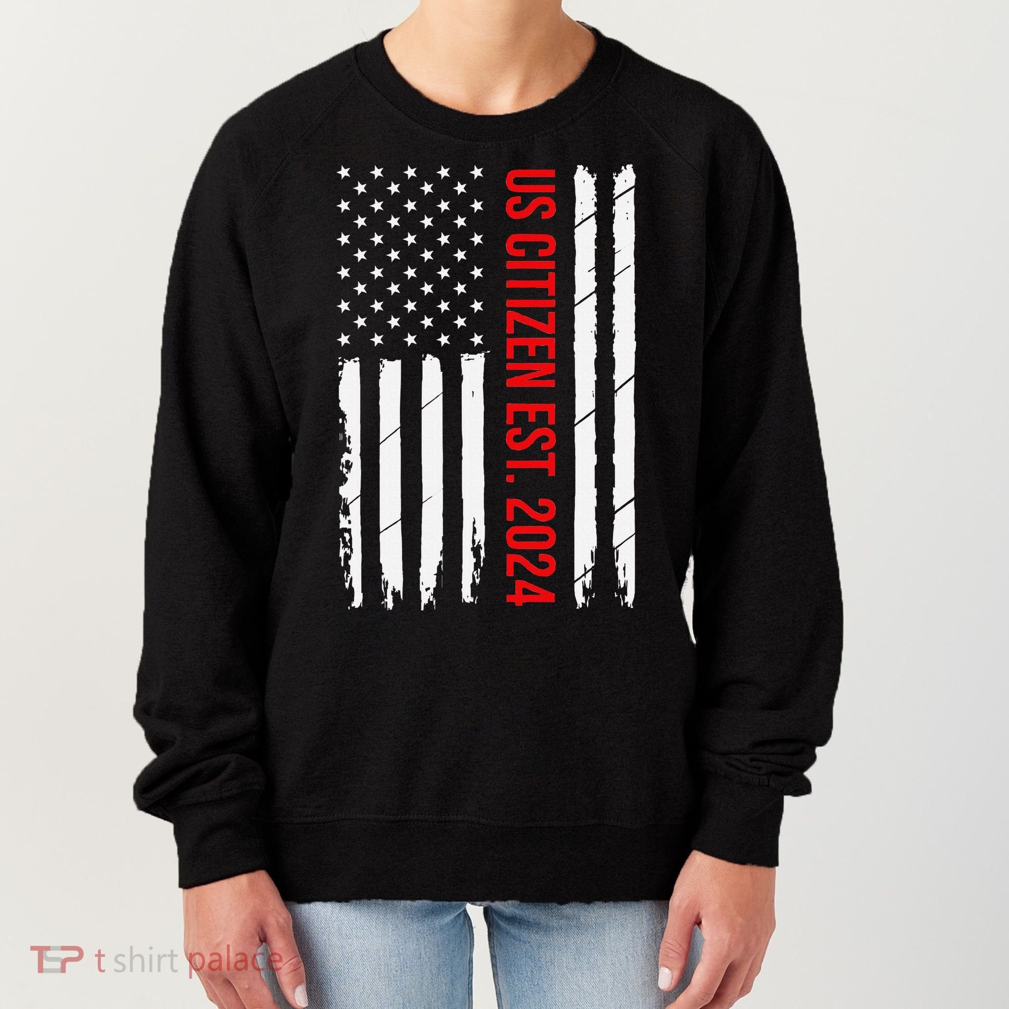 Us Citizenship Decoration American New Usa Citizen Women's Sweatshirt