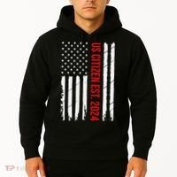Us Citizenship Decoration American New Usa Citizen Hoodie thumb 2