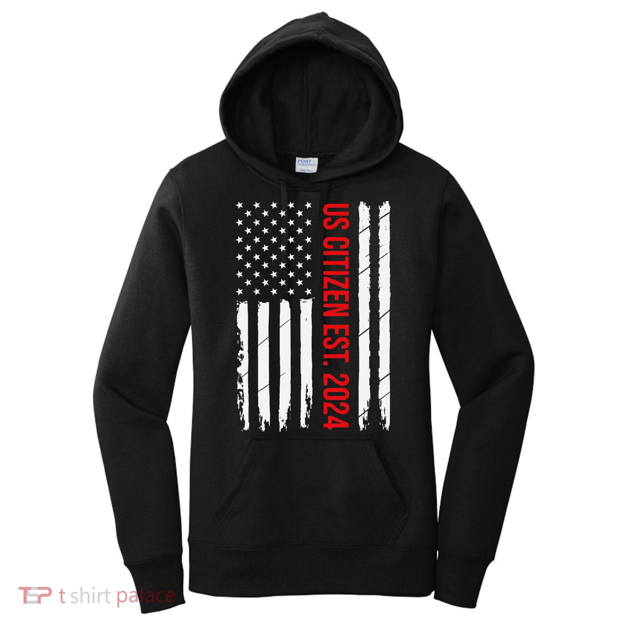 Us Citizenship Decoration American New Usa Citizen Women's Hoodie