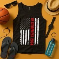 Us Citizenship Decoration American New Usa Citizen Tank Top thumb 4