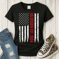 Us Citizenship Decoration American New Usa Citizen Women's T-Shirt thumb 3