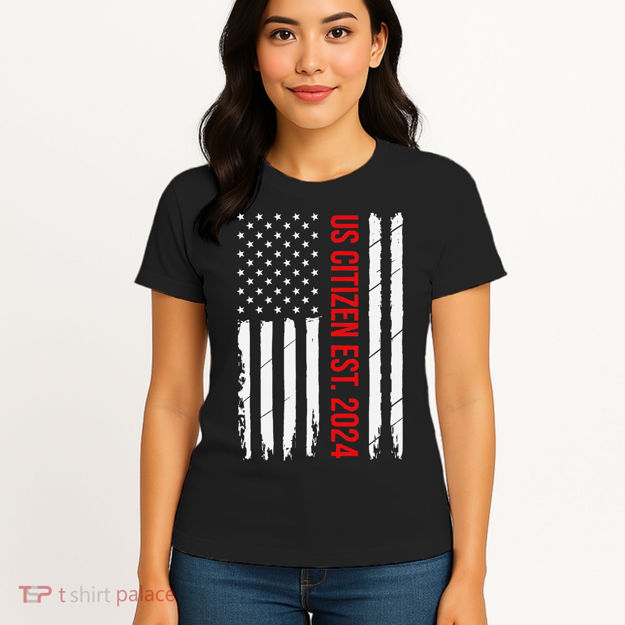 Us Citizenship Decoration American New Usa Citizen Women's T-Shirt