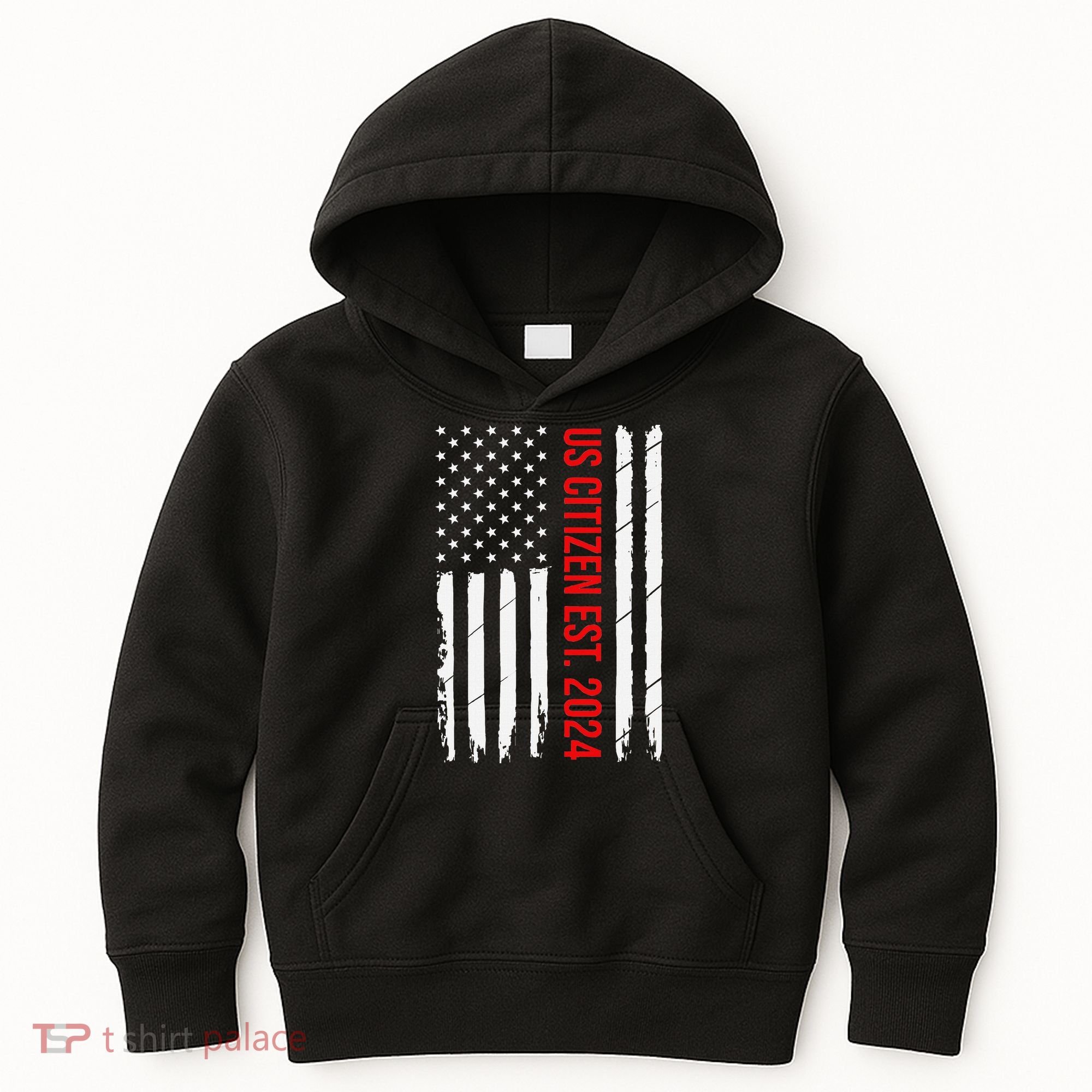 Us Citizenship Decoration American New Usa Citizen Kids Hoodie