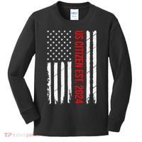 Us Citizenship Decoration American New Usa Citizen Kids Long Sleeve Shirt thumb 0