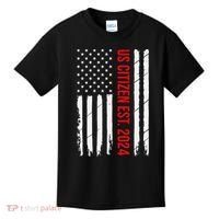 Us Citizenship Decoration American New Usa Citizen Kids T-Shirt thumb 0