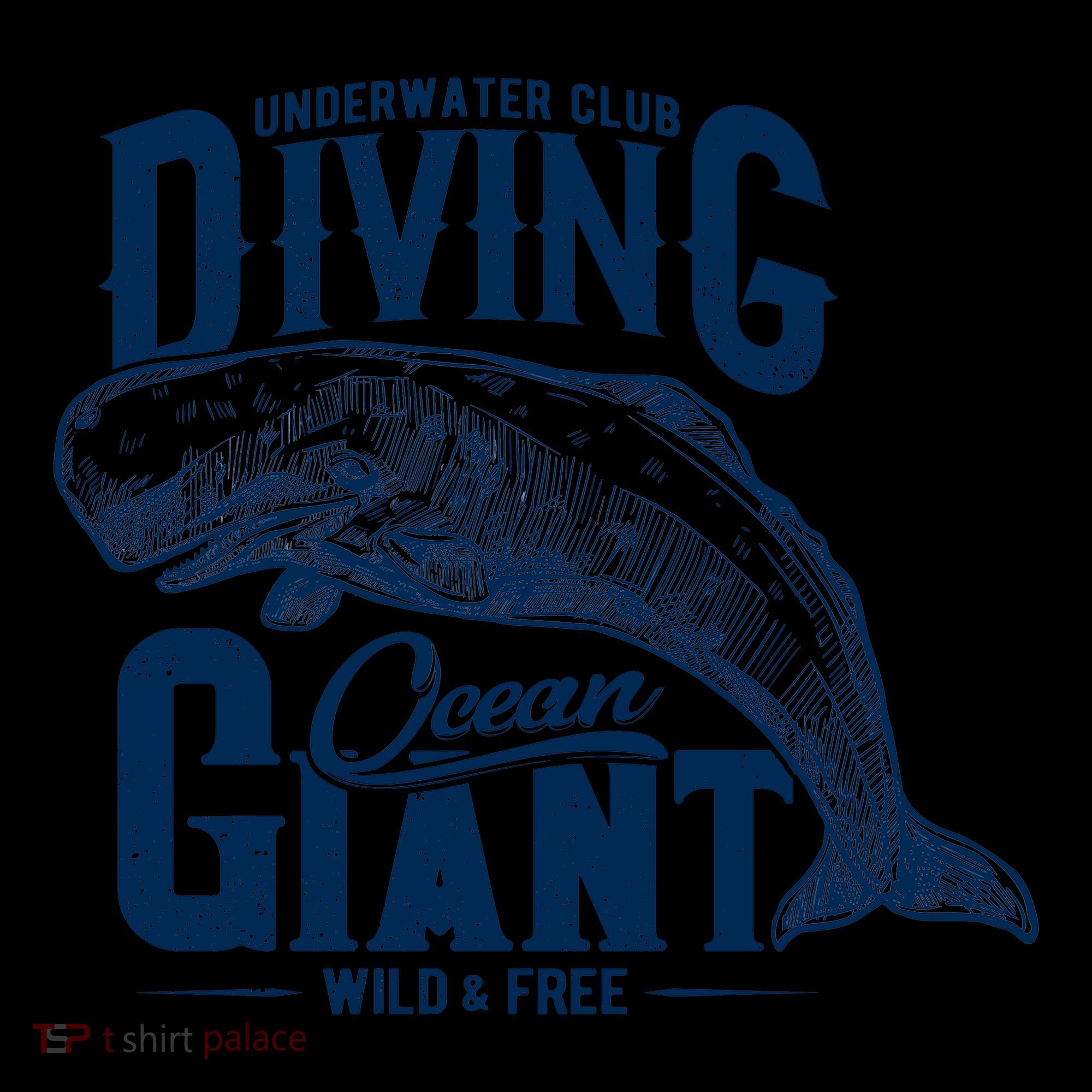Underwater Club Diving Ocean Giant Wild And Free Coffee Mug