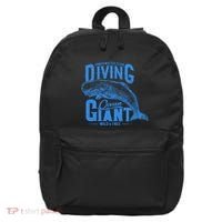 Underwater Club Diving Ocean Giant Wild And Free 16 in Basic Backpack thumb 0