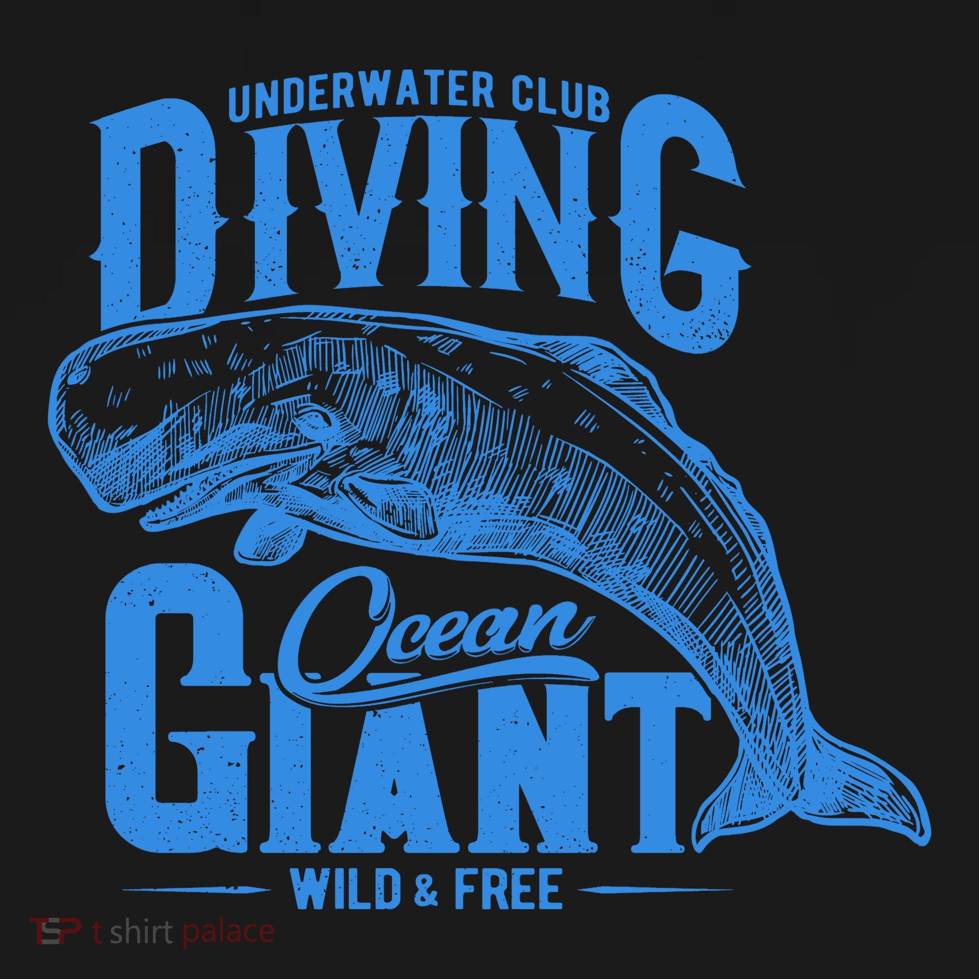 Underwater Club Diving Ocean Giant Wild And Free Women's Hoodie