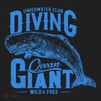 Underwater Club Diving Ocean Giant Wild And Free Hat thumb 2